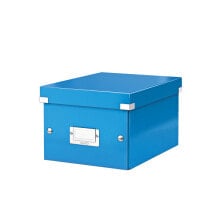 Школьные файлы и папки Esselte Click & Store WOW Small файловая коробка/архивный органайзер Синий 60430036