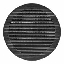 Ventilation grille EDM 87722 Anthracite Ø 15 cm