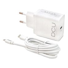 DCU Tecnologic Charger USB Type C Power Delivery + Cable USB-C