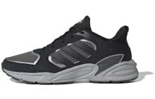 adidas neo 90S VALASION 舒适日常 低帮 跑步鞋 男款 黑灰银 / Adidas Neo 90S EG2882