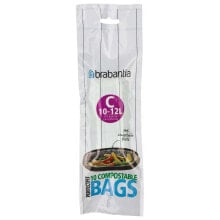 BRABANTIA PerfectFit Bin Liner Type C 10-12L Garbage Bag 10 Units