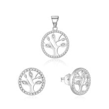 Женские комплекты бижутерии Matching jewelry set tree of life AGSET235L (pendant, earrings)