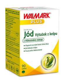 Витамины и БАДы для дыхательной системы walmark Iodine Kelp Extract Йод из ламинарии 90 таблеток