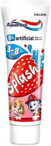 Zahnpasta für Kinder 3-8 Jahre Erdbeere - Aquafresh Splash Toothpaste Strawberry