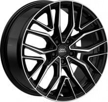 Колесный диск литой MM Wheels MM09 glossy black machined 8.5x19 ET30 - LK5/112 ML72.6