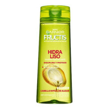Шампуни для волос garnier Fructis Hidra Liso Shampoo Восстанавливающий и увлажняющий шампунь для непослушных и поврежденных волос 360 мл