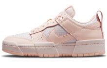 Nike Dunk Disrupt 经典百搭 轻便耐磨 低帮 板鞋 女款 淡粉拼接 / Кроссовки Nike Dunk Disrupt CK6654-602