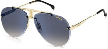 Мужские солнцезащитные очки мужские очки солнцезащитные синие авиаторы Carrera's sunglasses 1032/S 2M2 Gold/Black