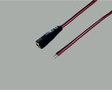 BKL Electronic 072078 кабель питания Черный/красный 2 m