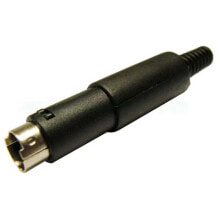 EUROCONNEX 1063 Mini DIN Male Connector 8P