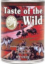 Купить влажные корма для собак Taste of the Wild: Taste of the Wild Southwest Canyon wołowina 390g