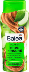 Шампуни для волос Balea Med Pure Frische Shampoo Освежающий шампунь с экстрактами лемонграсса и зеленого яблока 300 мл
