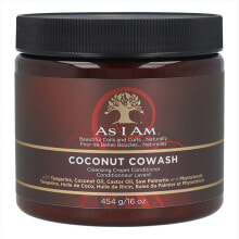 Бальзамы, ополаскиватели и кондиционеры для волос As I Am Coconut Cowash Cleansing Cream Conditioner Очищающий кондиционер-крем с кокосовым маслом 454 г
