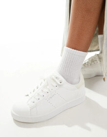 Levi's Avenue leather trainer in white купить онлайн