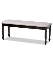 Baxton Studio corey Modern and Contemporary Fabric Upholstered Dining Bench