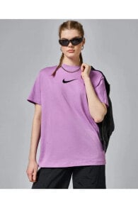 Sportswear Brief Kadın Mor T-Shirt FD1129-532