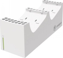 Аксессуары для приставок snakebyte Twin Charge: SX Dual Charging Station for Xbox Series X Pads White