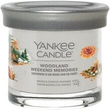 Duftkerze im Glas Woodland Weekend Memories - Yankee Candle Signature Tumbler