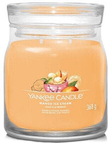 Duftkerze im Glas Mango Ice Cream mit 2 Dochten - Yankee Candle Singnature