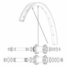 MAVIC 110 mm Eje QRM MTB 2019 DCL Hub Bearing