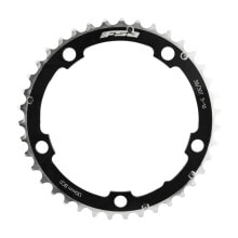 Купить звезды для велосипеда FSA (Full Speed Ahead): FSA Pro Road Triple Chainring - 39t, 130 BCD, Aluminum, N-10, Black