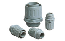 Helukabel 90726 - Solder ring coupler - Plastic - Male - Cold/hot water system - Grey - 110 °C