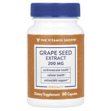 Grape Seed Extract, 200 mg, 60 Capsules