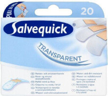 Salvequick Transparent Plasters 1 pack - 20 pcs