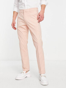 Мужские брюки new Look slim suit trouser in pink