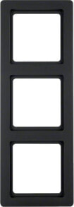 Фоторамки Berker Frame Q.1 3-fold anthracite velvet (10136086)