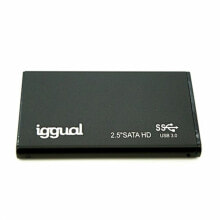 iggual IGG317006 корпус для накопителя Внешний карман для жесткого диска Черный 2.5