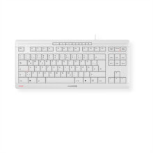 Клавиатуры cHERRY STREAM KEYBOARD TKL клавиатура USB QWERTZ Немецкий Белый JK-8600DE-0