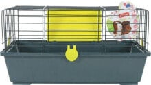 Клетки и домики для грызунов zolux CLASSIC cage 58 cm, color: gray / aquamarine