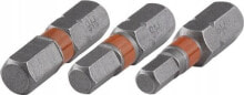 Wolfcraft bit 6-kątny, 4 + 5 + 6, 25 mm, 3 sztuki (WF1340000) купить в интернет-магазине