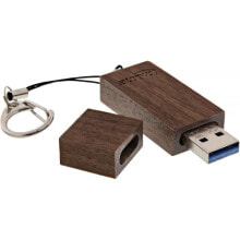 InLine USB 3.0 128GB USB флеш накопитель USB тип-A 3.2 Gen 1 (3.1 Gen 1) Черный, Серебристый 35065W