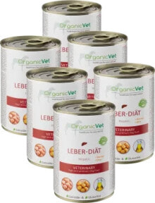 Nassfutter Hunde mit Huhn, Leber Diät Multipack (6x400 g), 2,4 kg