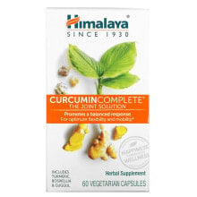 Имбирь и куркума himalaya, Curcumin Complete, The Joint Solution, 60 Vegetarian Capsules