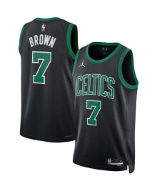 Nike men's and Women's Jaylen Brown Kelly Green Boston Celtics Swingman Jersey - Icon Edition