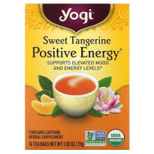 Positive Energy, Sweet Tangerine, 16 Tea Bags, 1.02 oz (29 g)