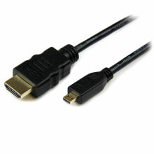 HDMI Cable Startech HDADMM2M Black (2 m)