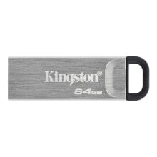 USB flash drives kingston DataTraveler Kyson - 64 GB - USB Type-A - 3.2 Gen 1 (3.1 Gen 1) - 200 MB/s - Capless - Silver