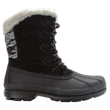 Купить черные женские высокие ботинки Propet: Propet Lumi Tall Duck Womens Black Casual Boots WBX002S-BLW