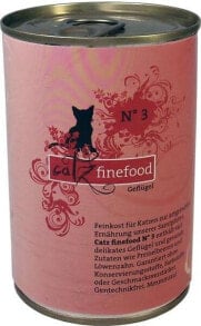 Купить влажные корма для кошек FINE DOG: FINE DOG FINEFOOD KOT 400g pusz.No3 KURA