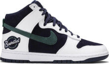 [DH0953-400] Mens Nike Dunk High 'Sports Specialties White Navy'