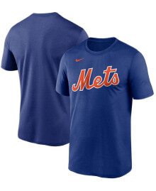 Nike men's Royal New York Mets Wordmark Legend T-shirt