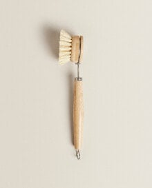 Wooden tableware brush