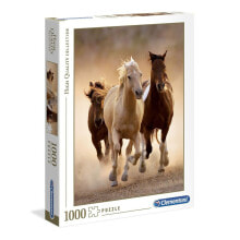 Puzzle Clementoni Wild Horses 391684 67,7 x 47,7 cm 1000 Pieces