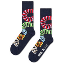 HAPPY SOCKS Piano Notes Crew Socks