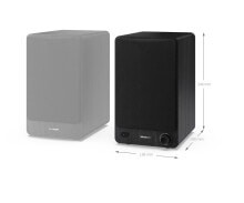 Sharp Bookshelf Speakers акустика 2-полосная Черный Проводной и беспроводной 60 W CP-SS30BK