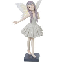 Decorative Figure Alexandra House Living Green Acrylic Plastic Melamin Fairy 12 x 13 x 26 cm